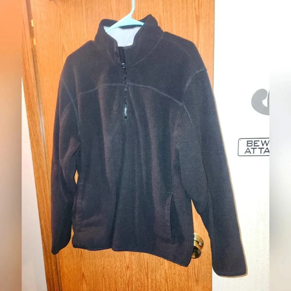 ๐ 3/$15 Athletic Works Men's Size Medium Polyester 1/4 Zip Pullover - Picture 1 of 7